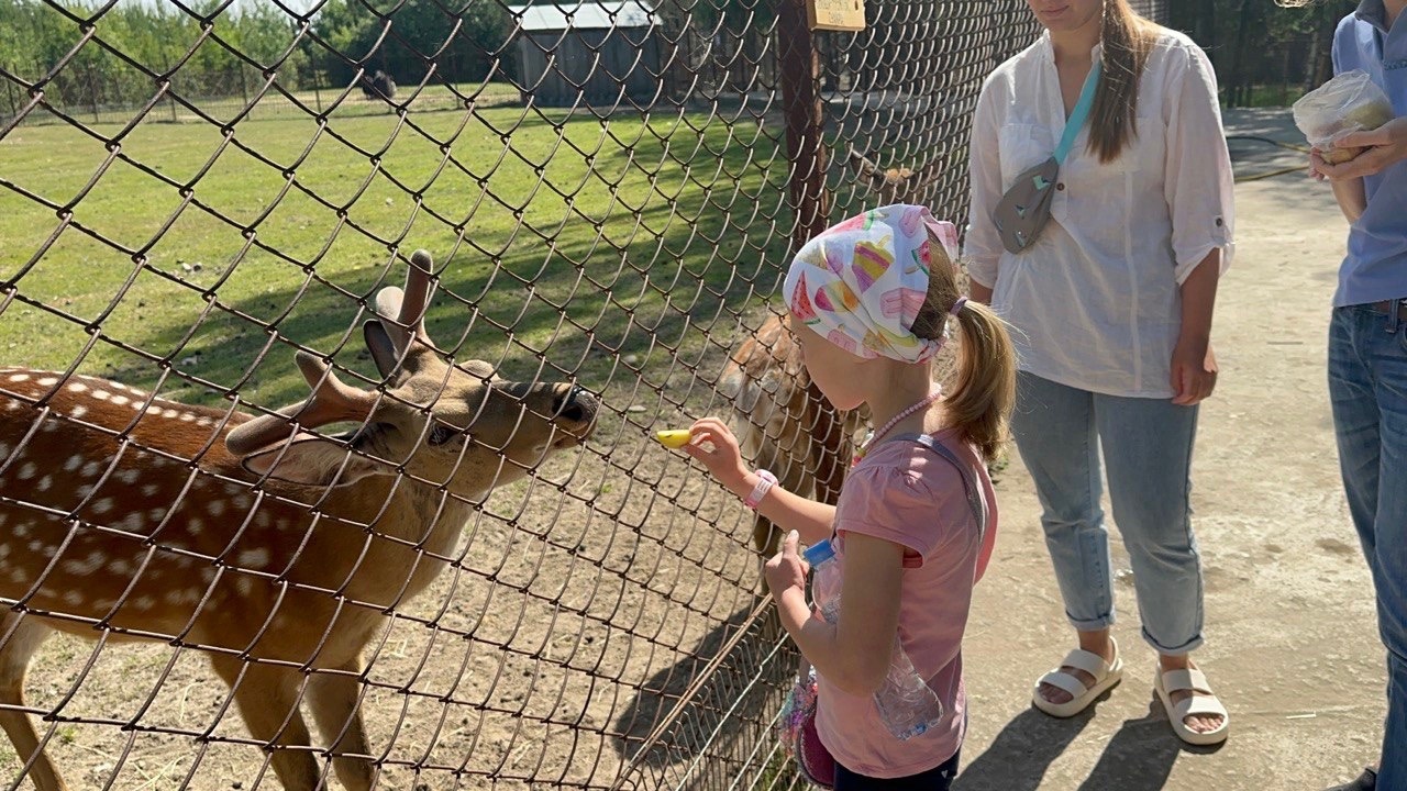 Малыши посетили зообазу и увидели более тридцати животных