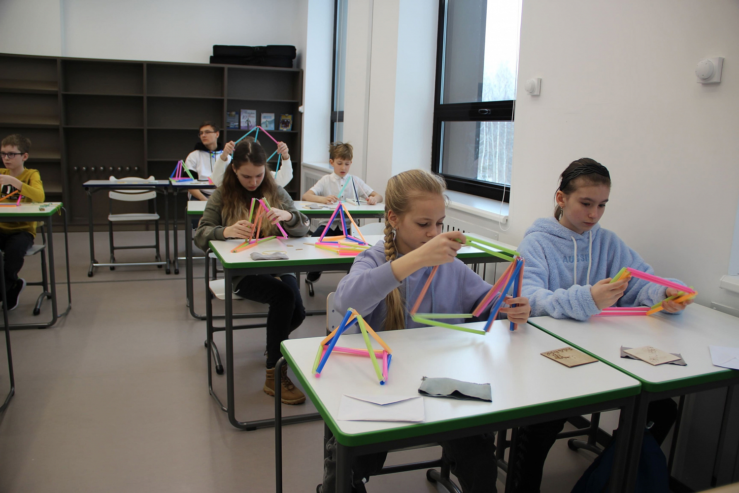 Участниками игротеки от журнала «Квантик» стали более 80 детей со всей Черноголовки