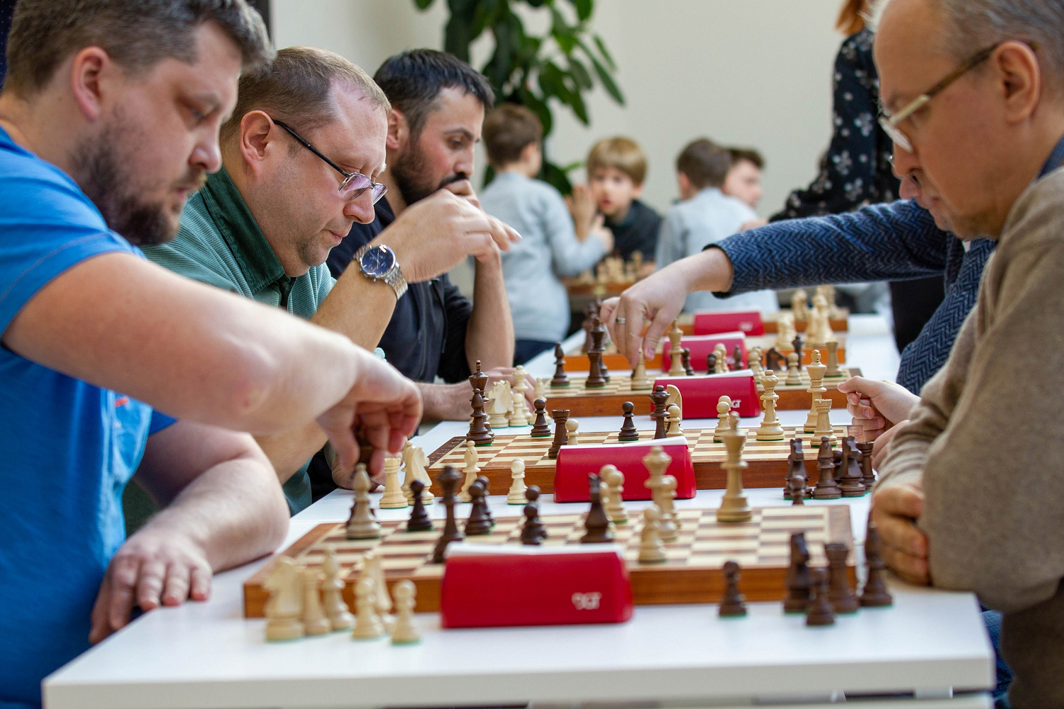 В НЧШ состоялся крупный шахматный турнир